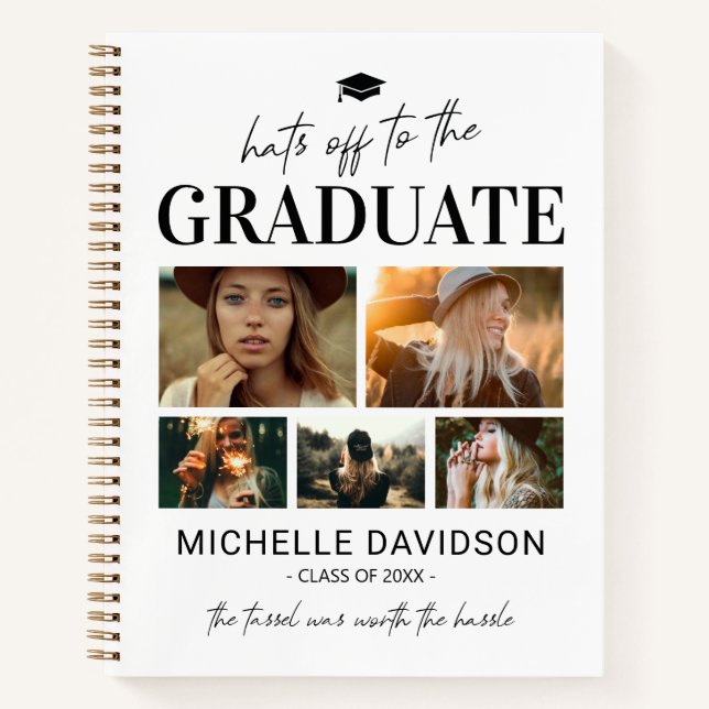 Carnet Leavers scolaires 2025 Graduation Guest Book (Devant)