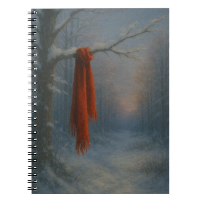 Carnet L'Écharpe Rouge (Devant)