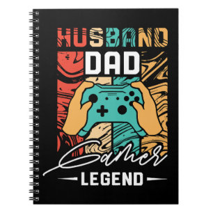 Carnet Légende du jeu vidéo mari papa