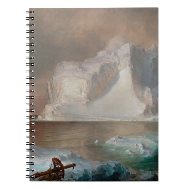 Carnet L'église Icebergs Frederic Edwin (Devant)
