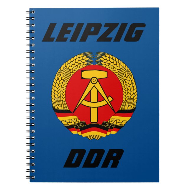 Carnet Leipzig, DDR - Allemagne de l'Est (Devant)