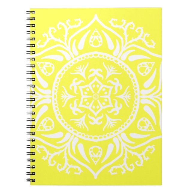 Carnet Lemon Mandala (Devant)