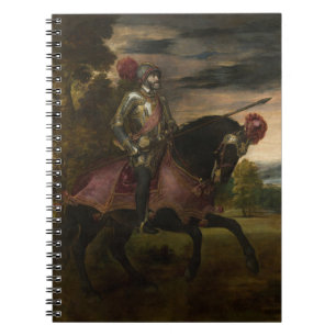 Carnet L'empereur Charles V à cheval (par Titien)