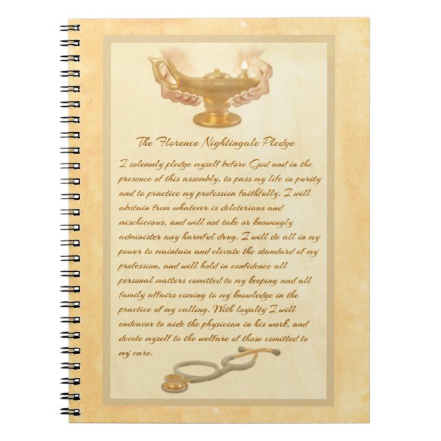 Carnet L'engagement de Florence Nightingale (Devant)
