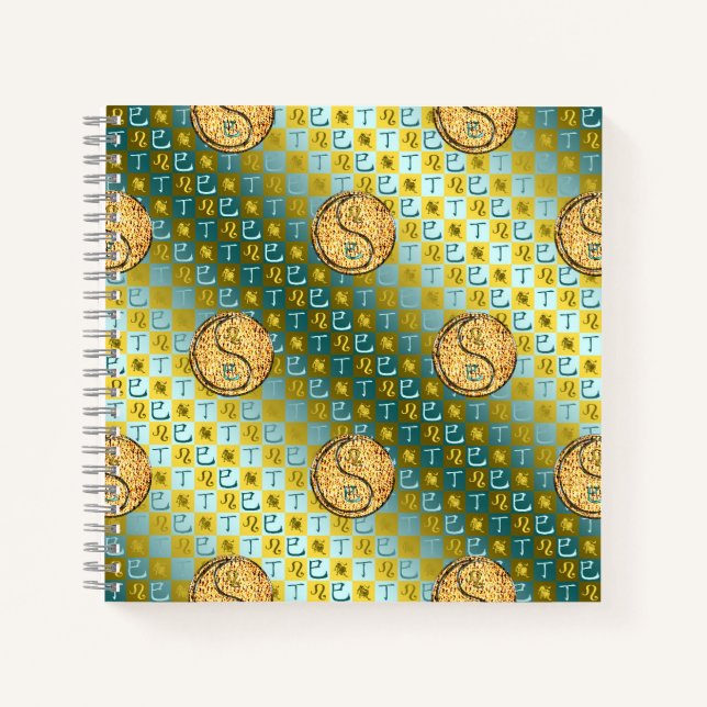 Carnet Leo & Fire Snake (Devant)