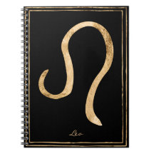 Leo martelé or stylisé symbole astrologie