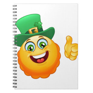 Carnet leprechaun emoji