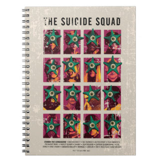Carnet L'équipe du suicide | Édition Starro Squad