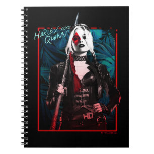 Carnet L'équipe du suicide Harley Quinn & Green Ferns