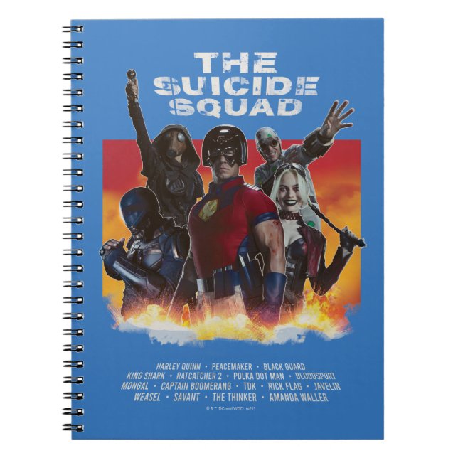 Carnet L'équipe du suicide | Poster de cinéma de style ré (Devant)