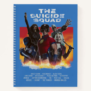 Carnet L'équipe du suicide   Poster de cinéma de style ré