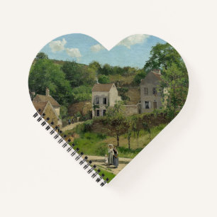 Carnet L'Ermitage à Pontoise  Camille Pissarro 