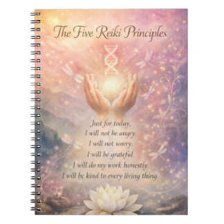 Carnet Les 5 Principes du Reiki