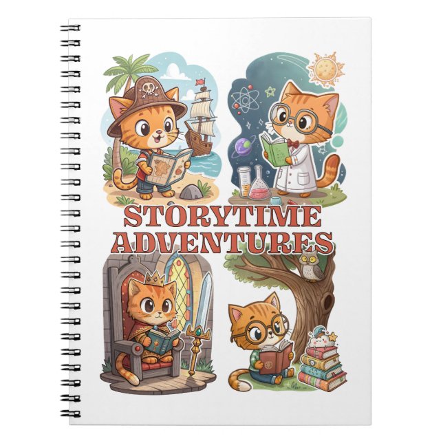 Carnet Les Adventures de Storytime (Devant)
