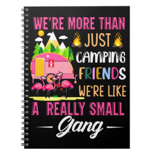 Carnet Les amis de camping sont comme un petit gang
