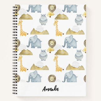 Carnet Les animaux Safari