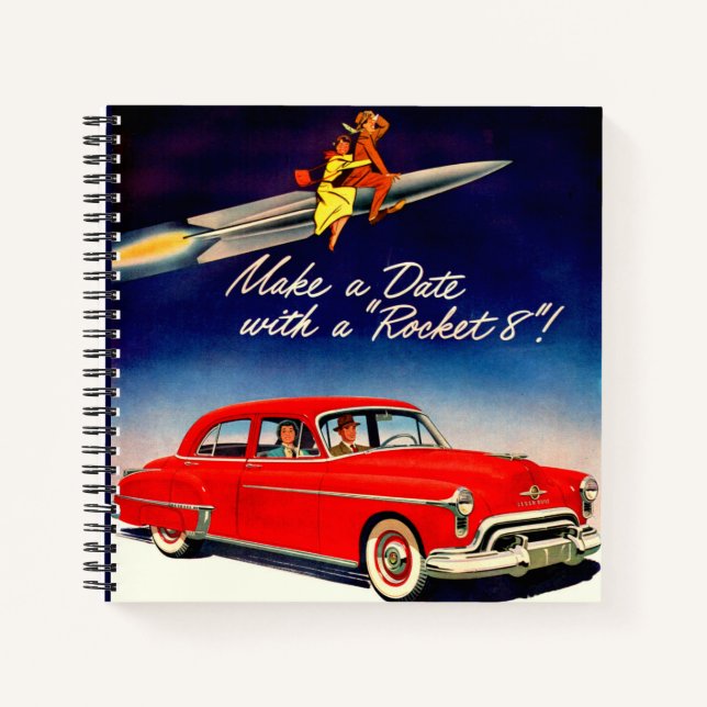 Carnet Les années 1950 font une date avec Rocket 8 (Devant)