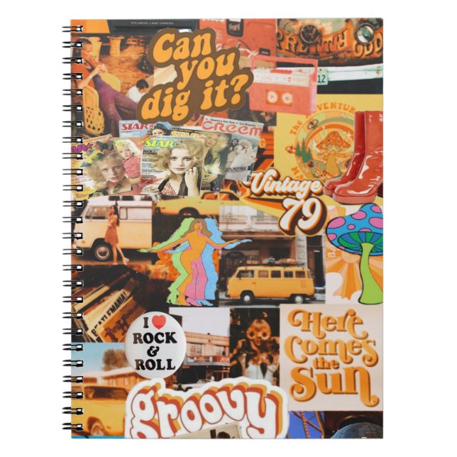 Carnet les années 70 (Devant)