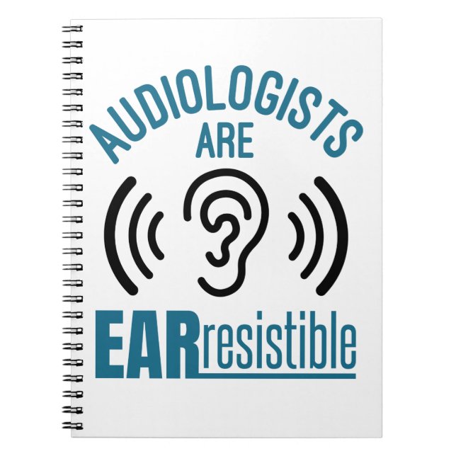 Carnet Les audiologistes sont résistibles à l'oreille drô (Devant)