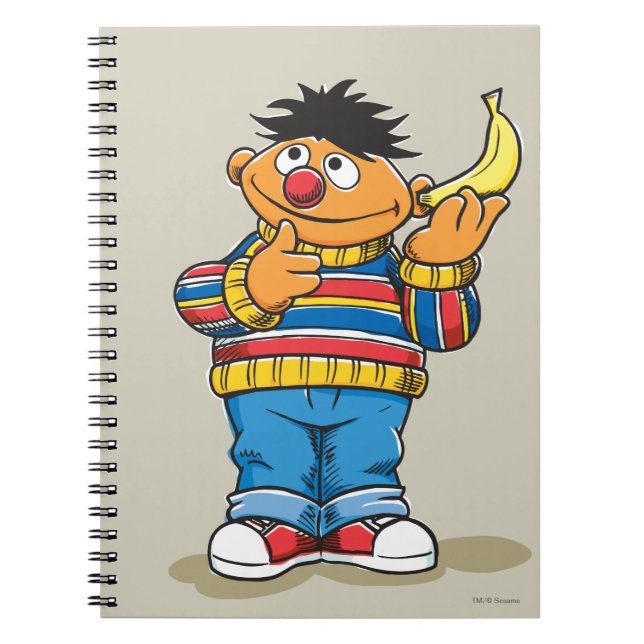 Carnet Les bananes d'Ernie (Devant)