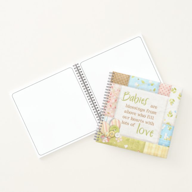 Carnet Les Bébés Personnalisés Sont Une Mémoire Bénéfique (Intérieur)