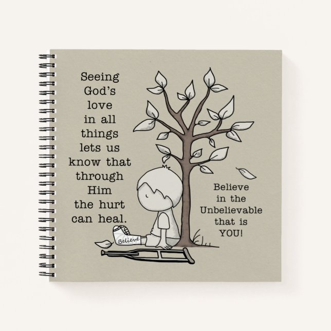 Carnet Les blessures peuvent guérir (Devant)