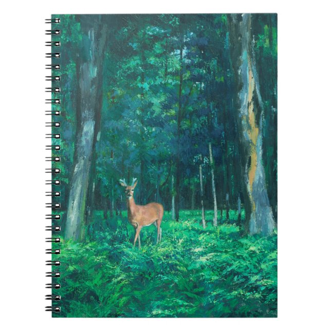 Carnet Les cerfs dans les bois (Devant)
