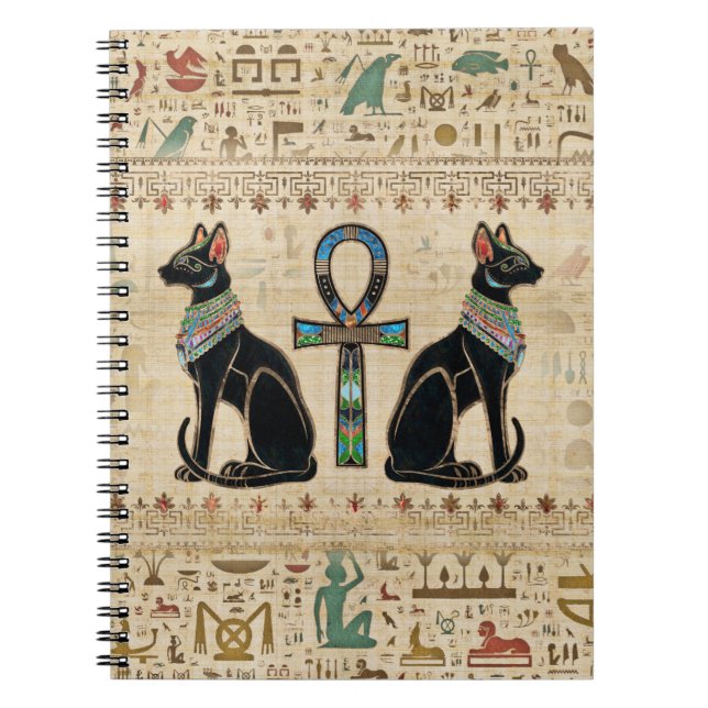 Carnet Les Chats d'Egyptian (Devant)