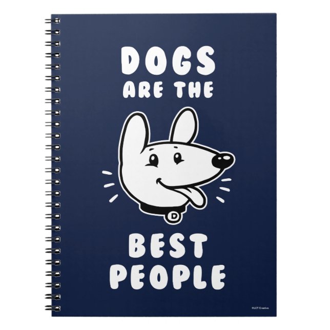 Carnet Les Chiens Sont Les Meilleurs (Devant)