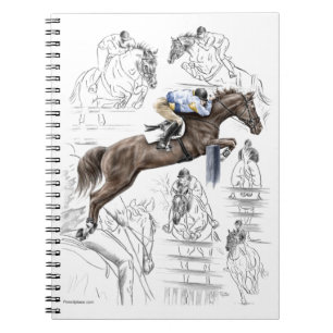 Carnet Les clôtures des Chevaux de cavalier Montage