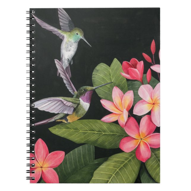 Carnet Les colibris de la Plumeria (Devant)