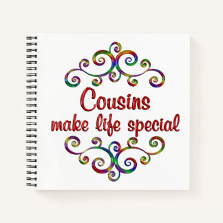 Carnet Les cousins rendent la vie spéciale