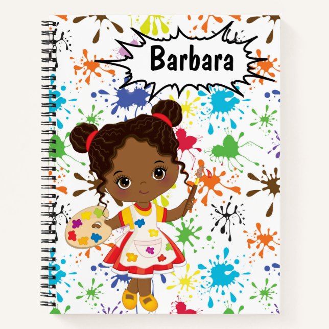 Carnet Les enfants personnalisent le croquis artistique (Devant)