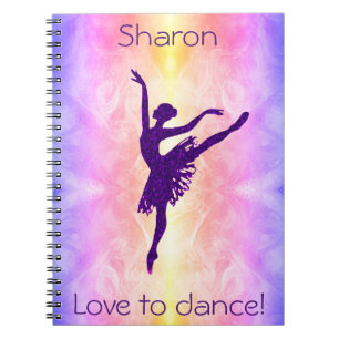 Carnet Les filles adorent danser Ballerina
