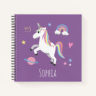 Les filles mignonne violet Magique Unicorn école p