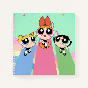 Carnet Les filles Powerpuff volent haut