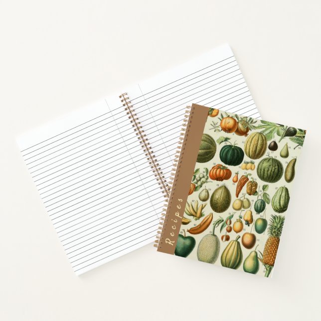 Carnet Les Fruits et Vegetables (Intérieur)