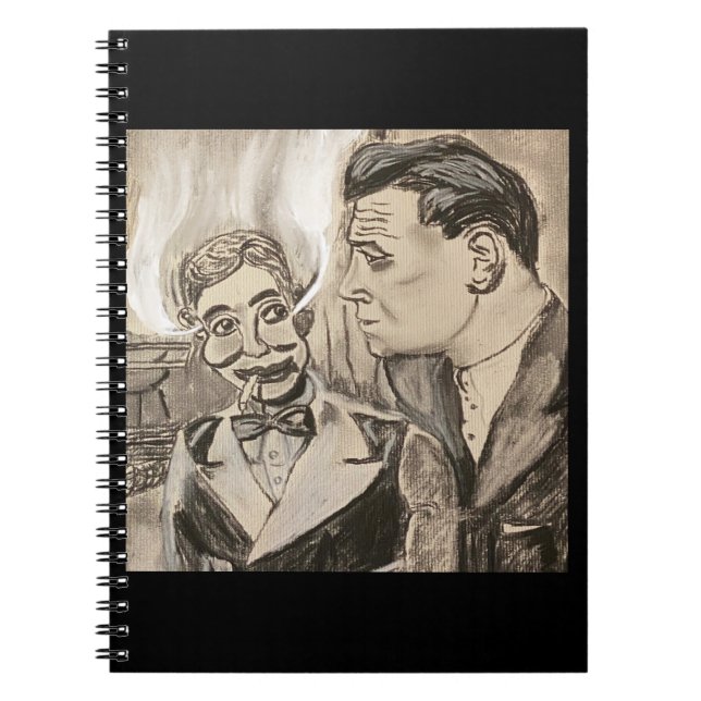 Carnet Les fumées factices du Ventriloquiste (Devant)