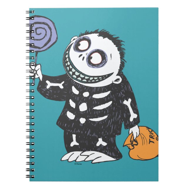 Carnet Les Garçons d'Oogie | Baril avec bonbon (Devant)