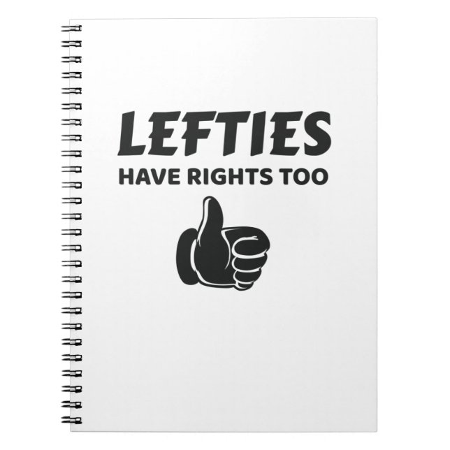 Carnet Les Gauche Ont Des Droits Trop Laissés Dons (Devant)