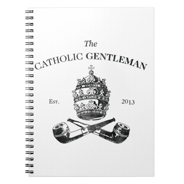 Carnet Les Gentlemans catholiques (Devant)