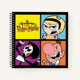 Carnet Les Grandes Aventures de Billy & Mandy Character A
