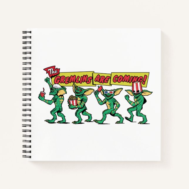 Carnet Les Gremlins™ arrivent (Devant)