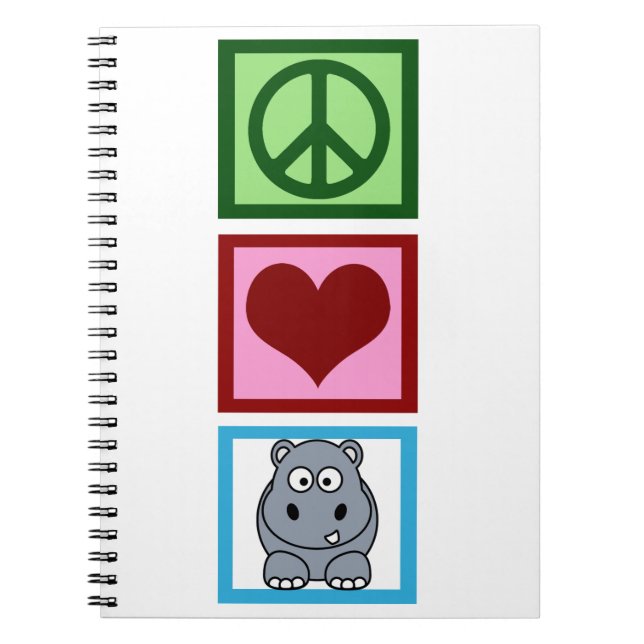 Carnet Les hippopotames de paix (Devant)