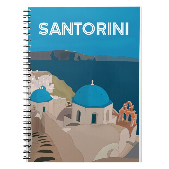 Carnet Les îles grecques de Santorin (Devant)