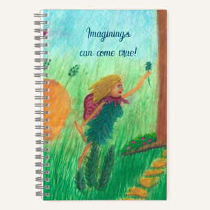 Carnet Les Imaginations Peuvent Devenir Véritables, Fée,