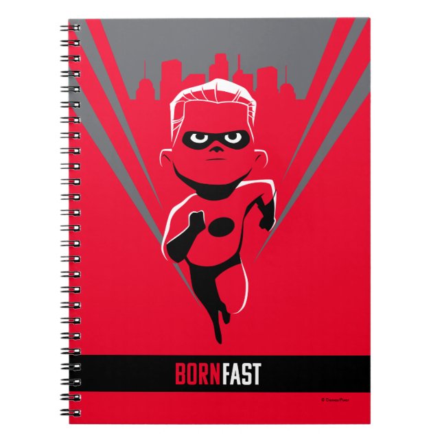 Carnet Les Incroyables 2 | Dash - Born Fast (Devant)