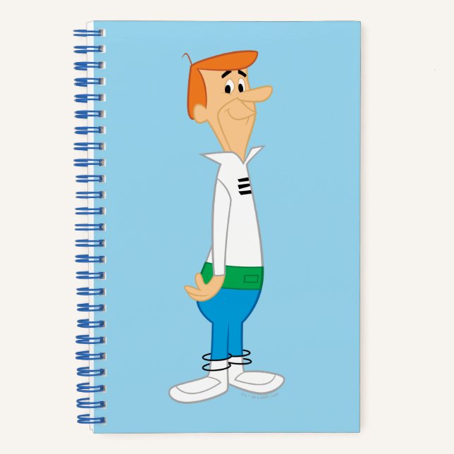 Carnet Les Jetsons | Rencontrez George Jetson (Recto)