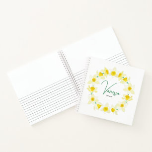 Carnet Les jonquilles ensoleillées.