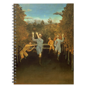 Carnet Les joueurs de football, 1908 (huile sur la toile)